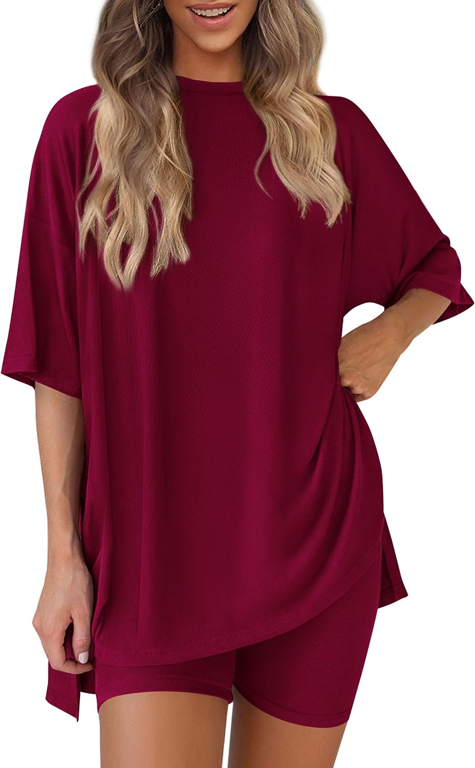 Thumbnail 4 de PRETTYGARDEN 2-Piece Lounge Set 2026, Oversized Shirt