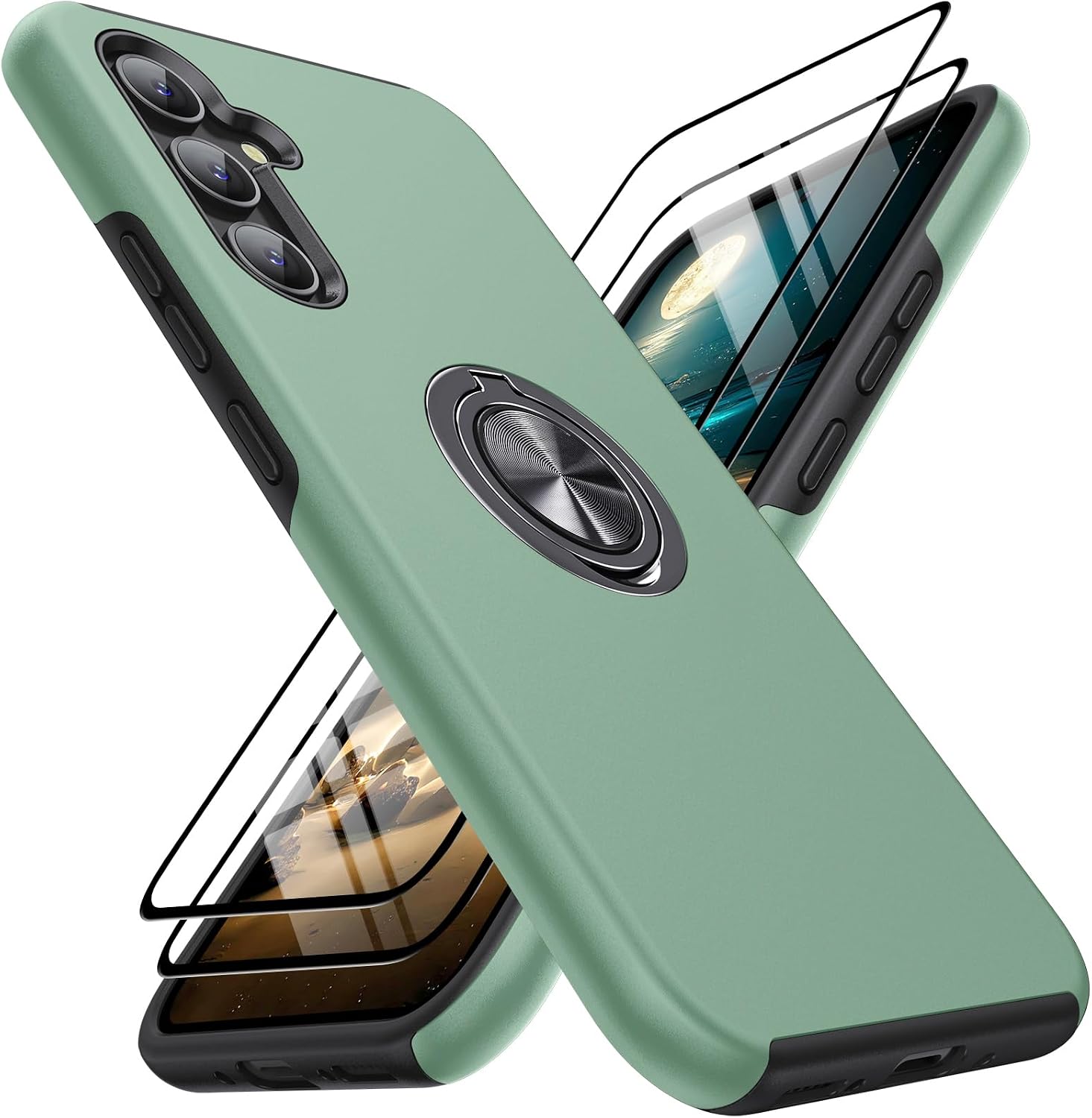 Detalle de KOVASIA Hülle für Samsung Galaxy A54 5G 360° Ständer