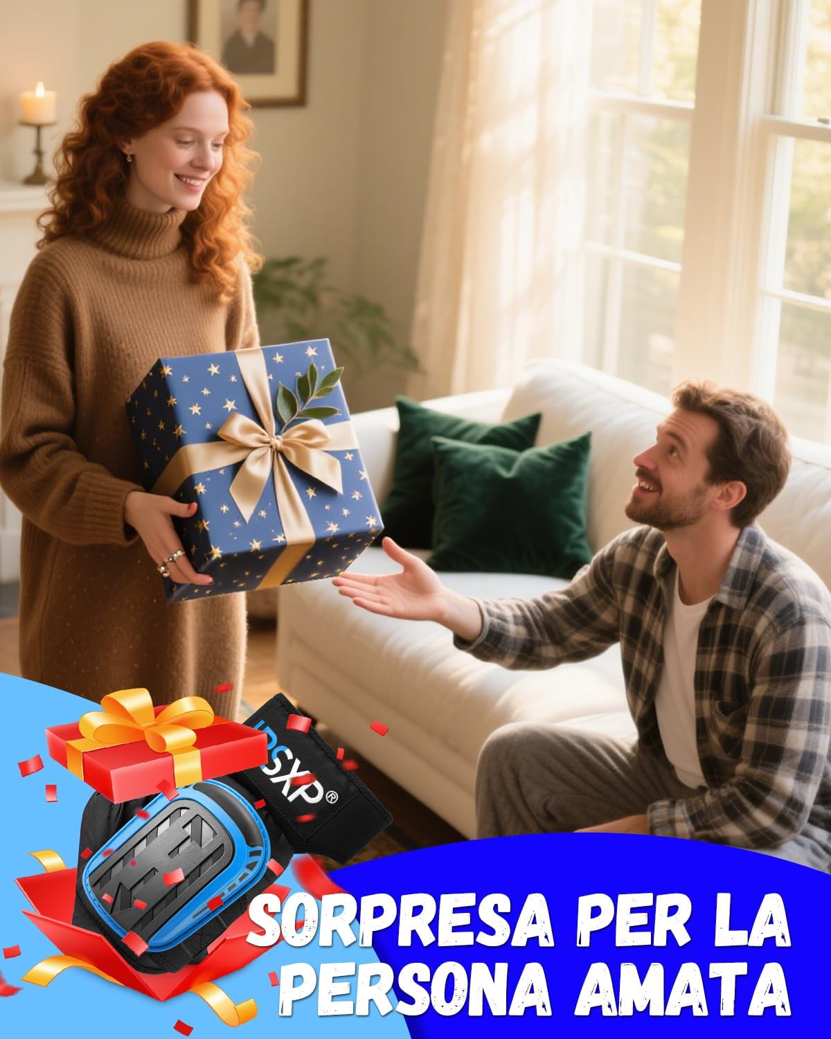 Thumbnail 6 de IPSXP Ginocchiere professionali da lavoro con doppio cuscino in gel 🦺