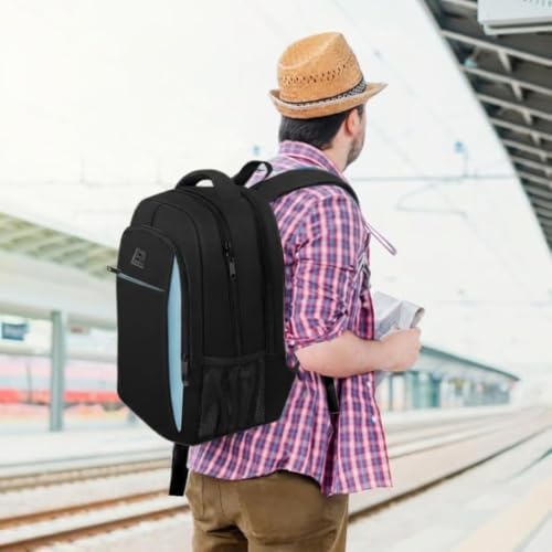 Detalle 2 de MATEIN 17.3-inch Laptop Backpack, 38L Travel Bag with Luggage Strap