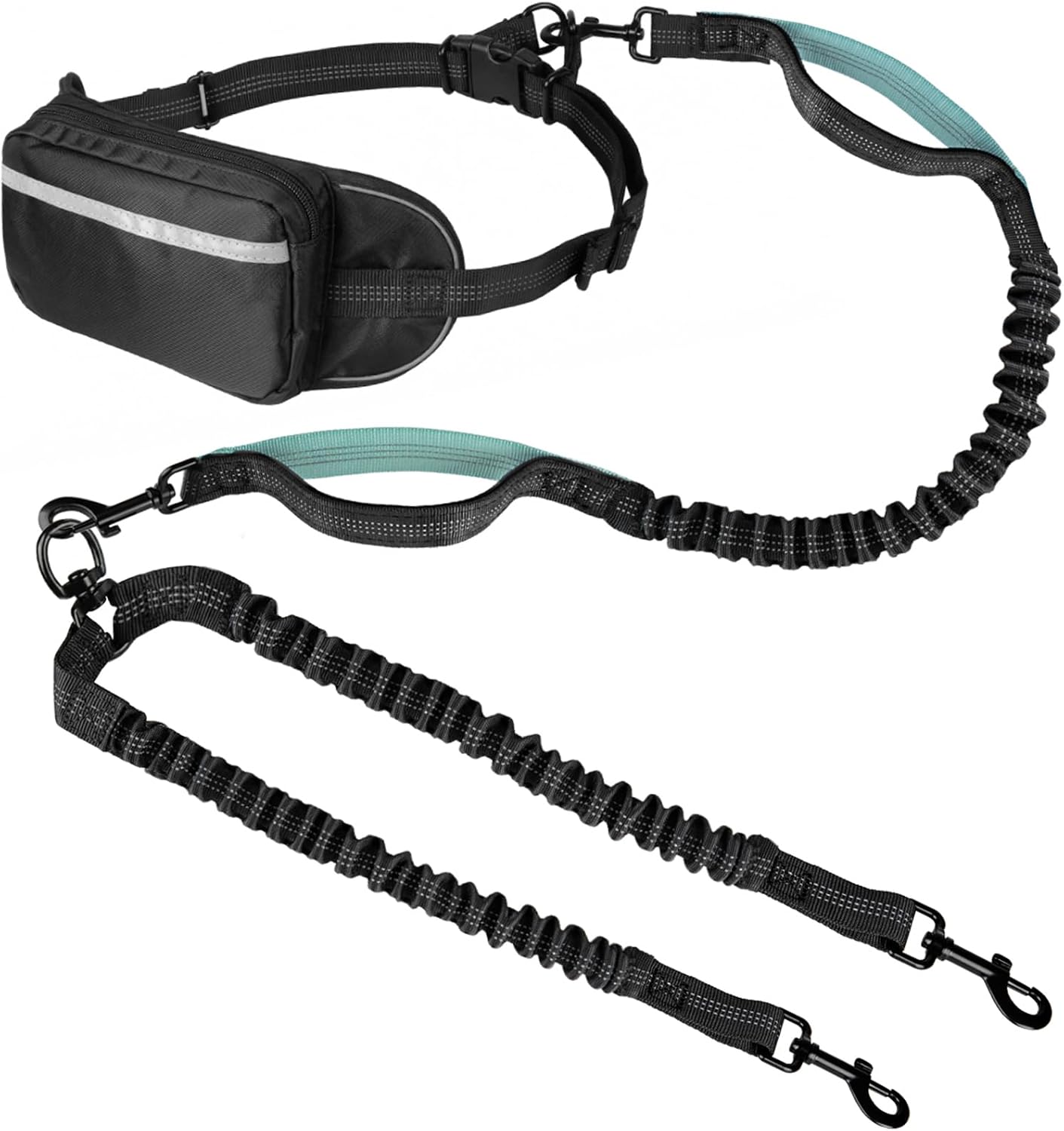 Detalle de Yicostar Hands-Free Dog Leash for Two Dogs