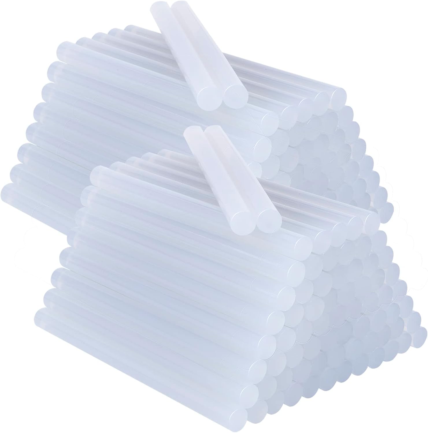 BEEWAY 7mm Hot Gun Sticks (125 Pack) for Hot Glue Guns