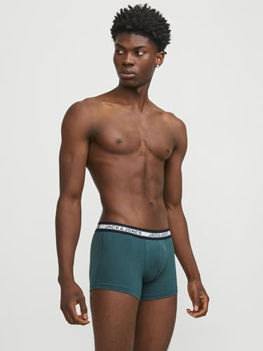 Thumbnail 5 de Jack & Jones Trunks 10-Pack Dark Grey Melange L 🩲