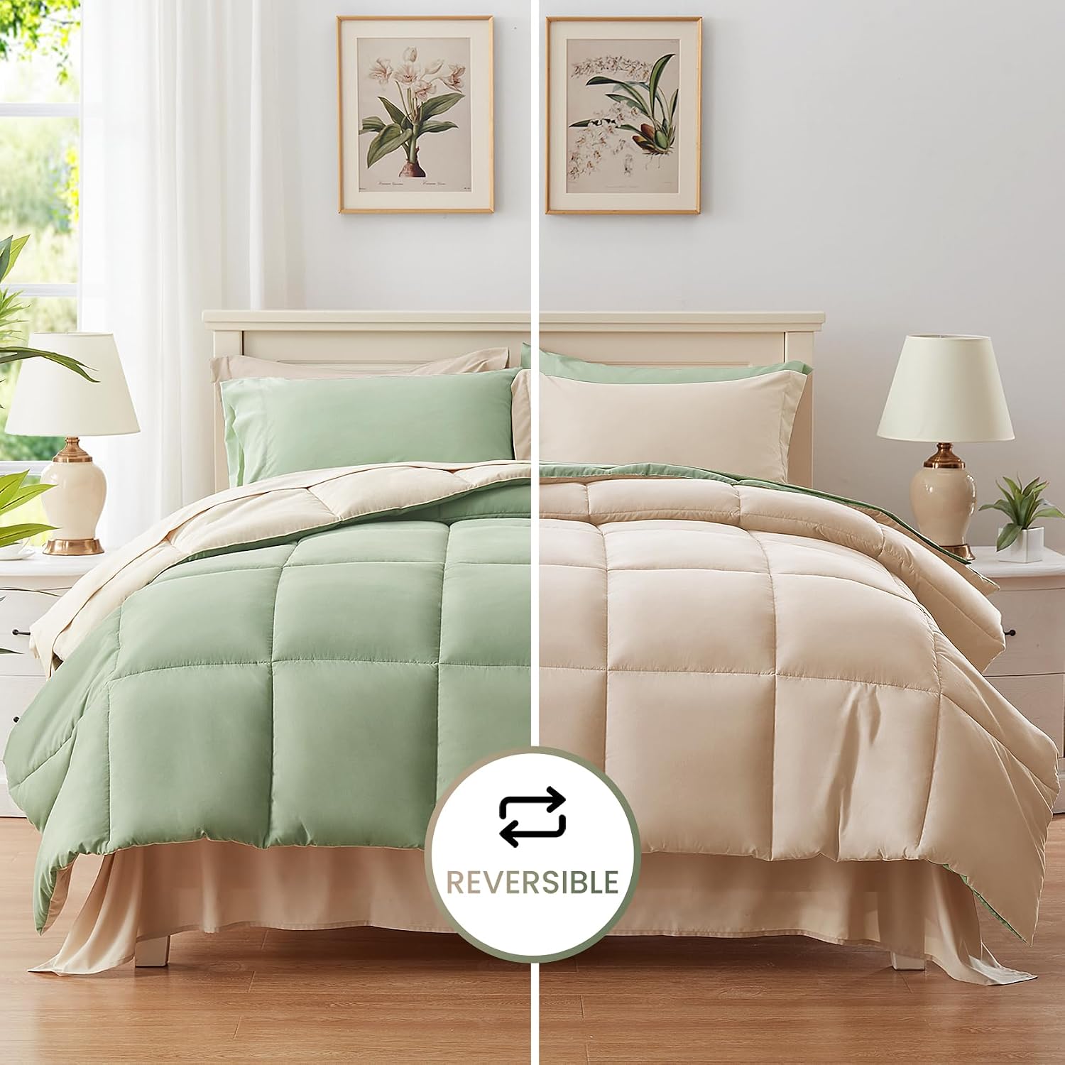 Thumbnail 1 de Anluoer King Size 7‑Piece Bedding Set