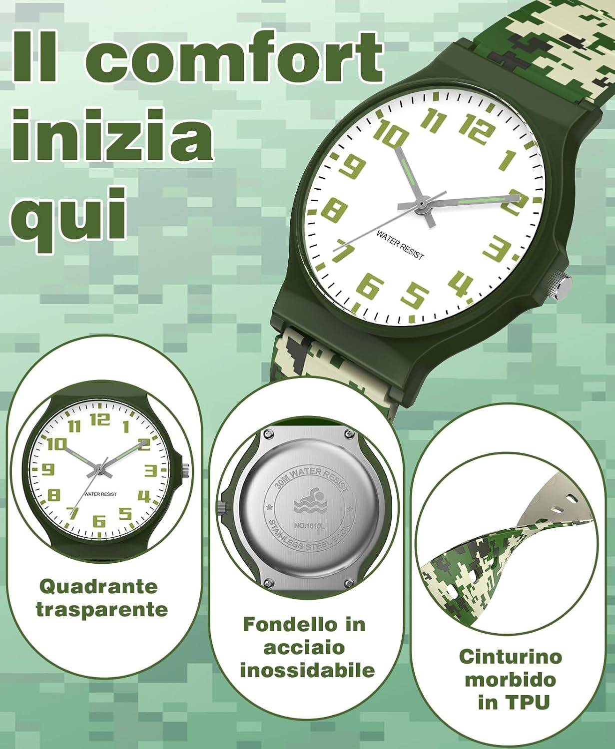 Thumbnail 3 de SOCICO Orologio bambini 30 m
