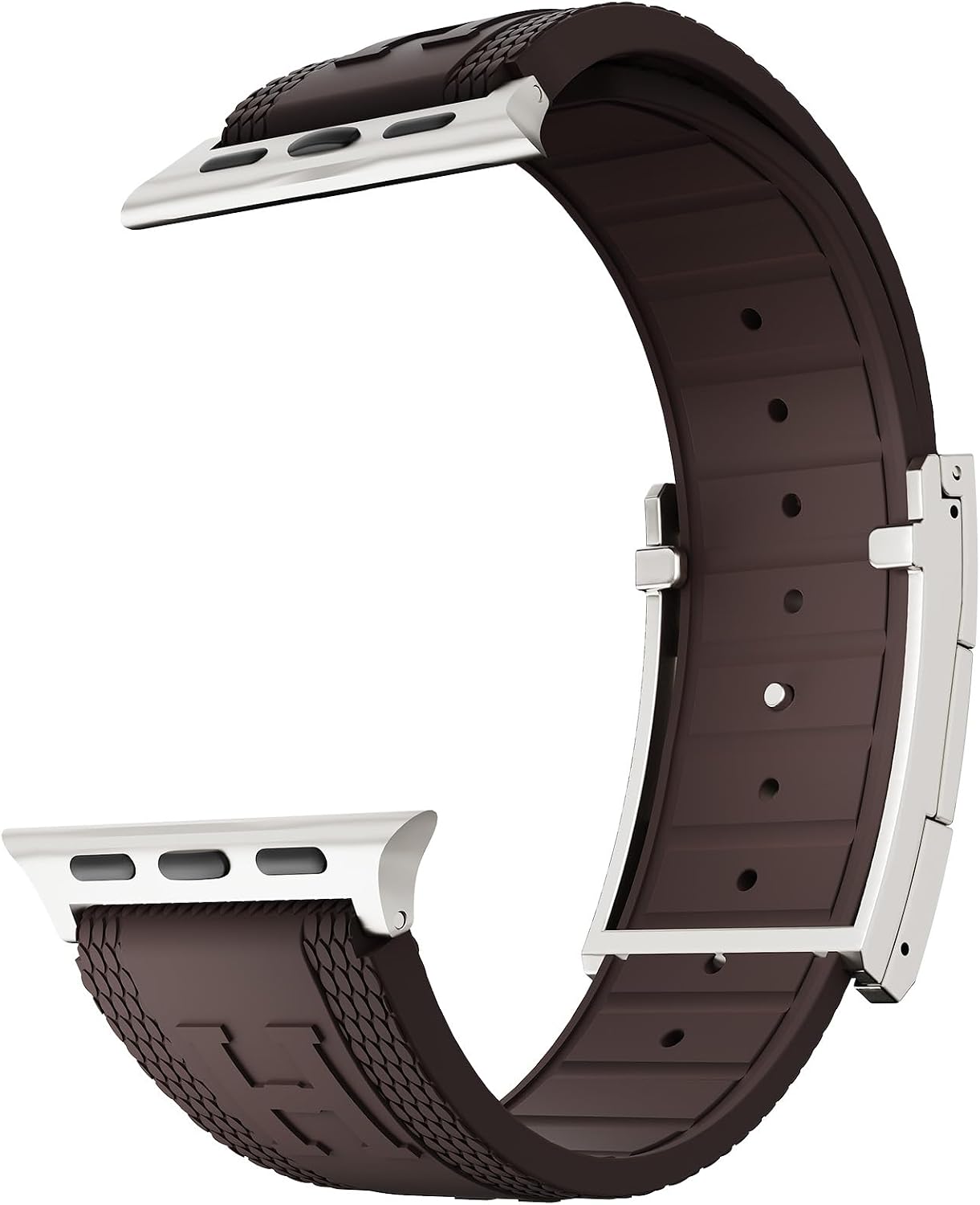 Thumbnail 6 de Sport Silicone Strap with H‑Shaped Magnetic Buckle for Apple Watch Ultra 3/2/1 and Series 11–1 (42–49mm) – Replacement Strap