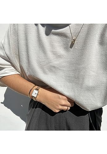 Thumbnail 1 de Daniel Wellington Orologio Quadro Pressed Evergold da Donna 20x26mm – Acciaio Inox 316L e DLC Gold