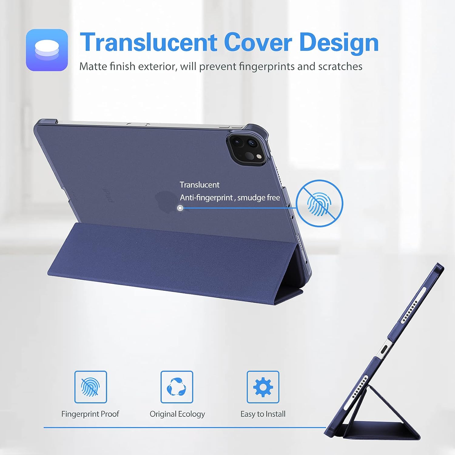 Detalle de ProCase Smart Case for iPad Pro 11 Inch Slim Stand