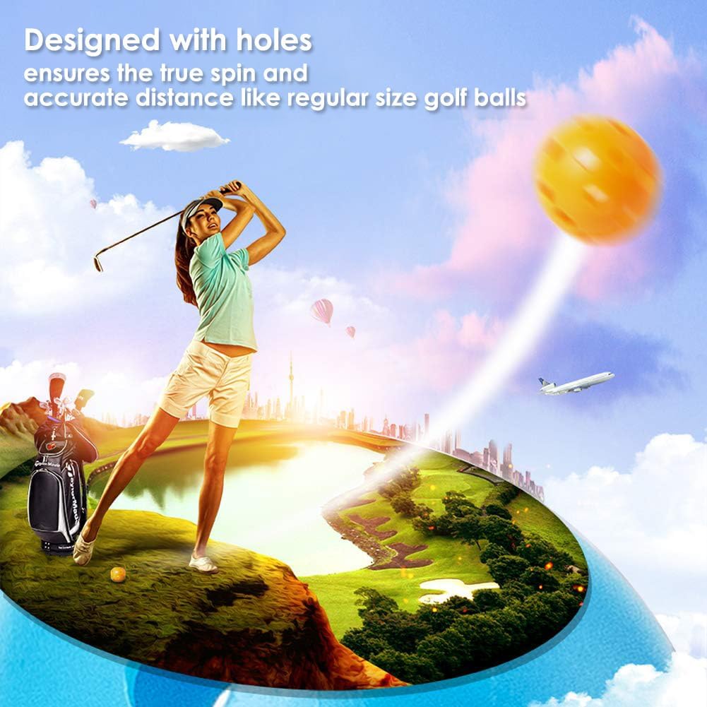 Detalle 2 de THIODOON Air Flow hollow practice balls 12 pack