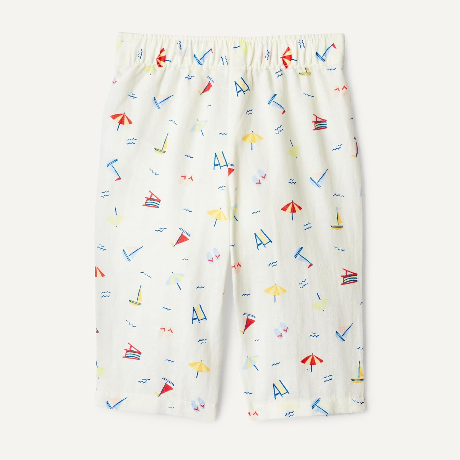 Detalle de Amazon Essentials x Sofia Grainge Hose für Baby-Jungen und Kleinkinder – Baumwoll-Leinen-Mischgewebe, zum Hineinschlüpfen