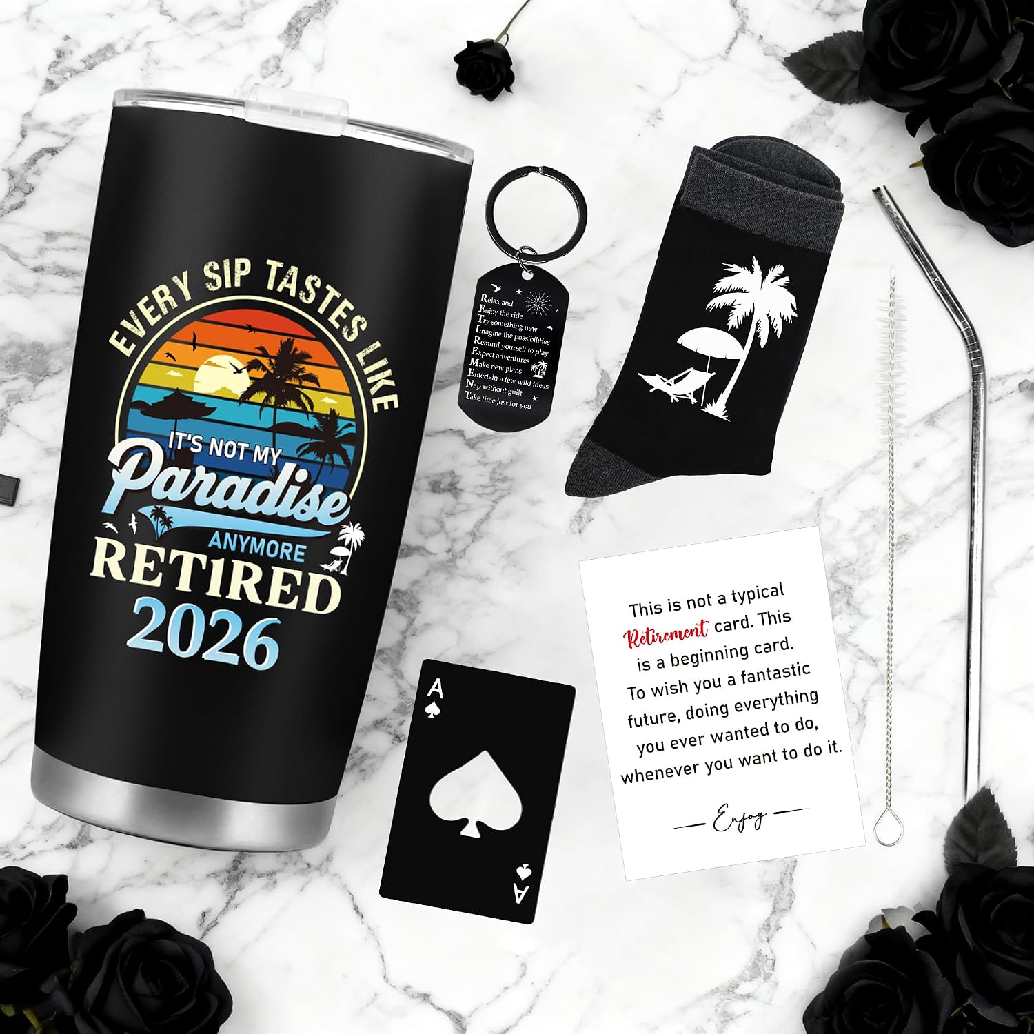 Thumbnail 5 de Retirement Gifts for Men: Relaxed New Chapter Gift Set
