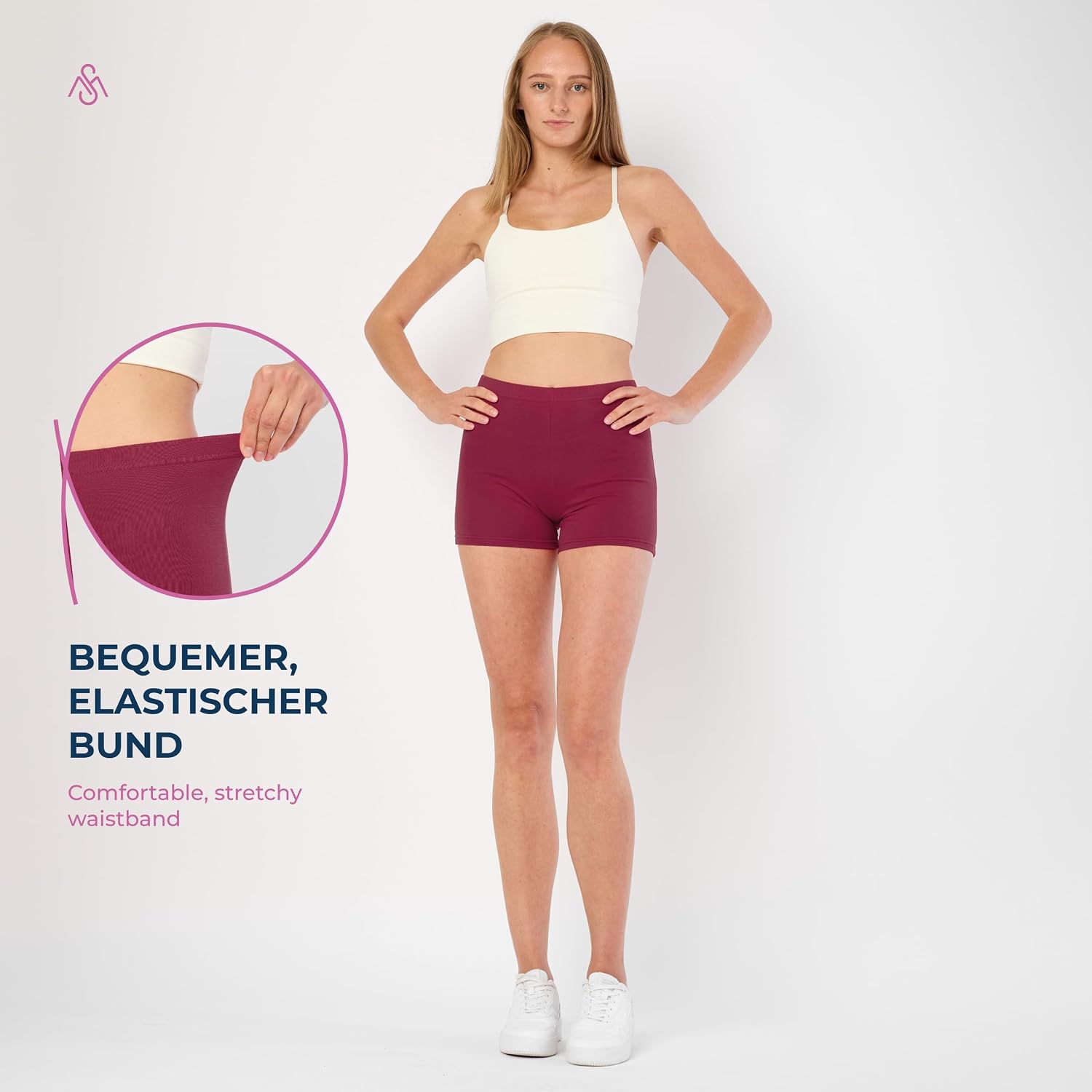 Thumbnail 1 de Merry Style MS10-392 damesonderbroek als katoenen fietsbroek, 94% katoen