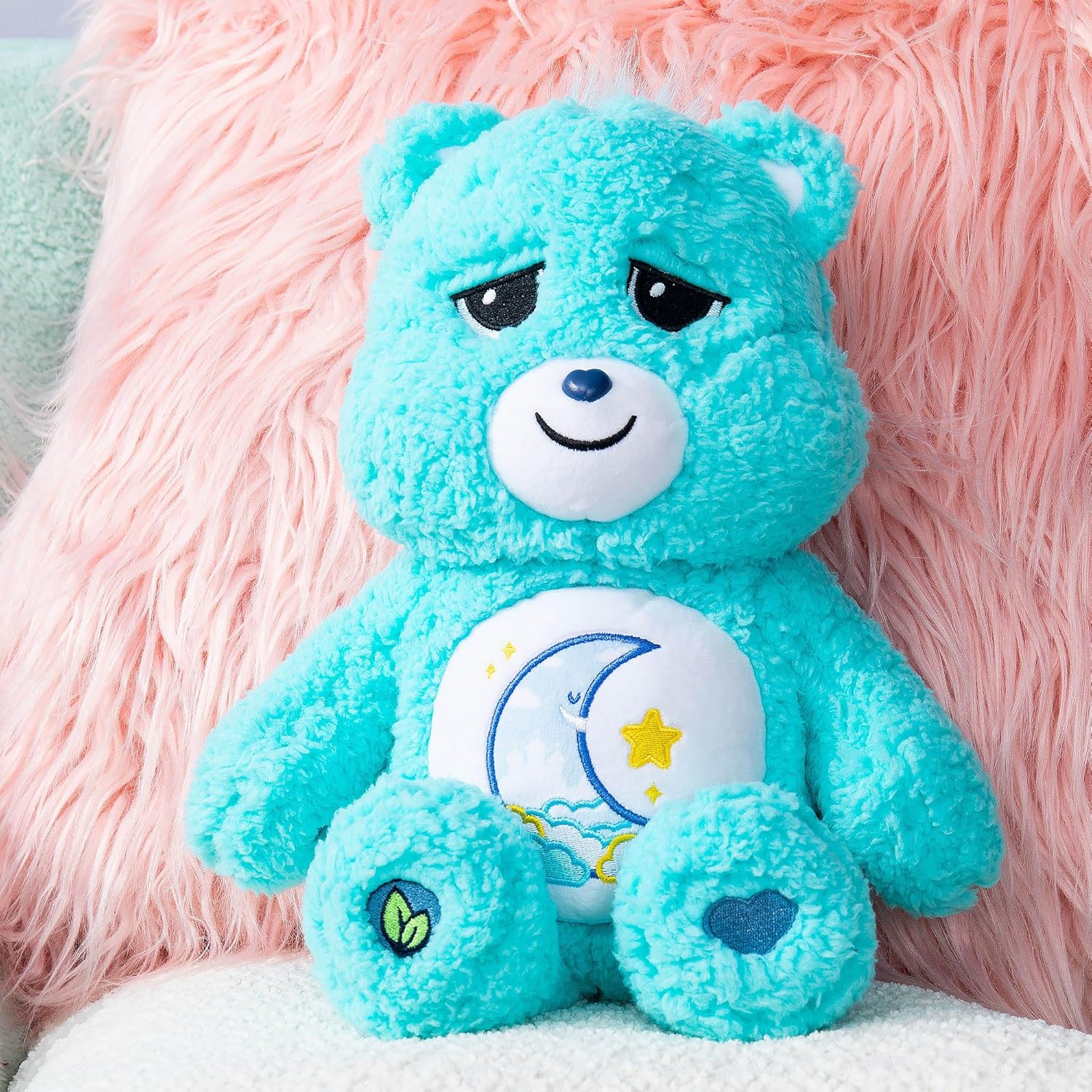 Thumbnail 2 de Basic Fun Care Bears Bedtime Bear 35cm Medium Plush (Blue) – cosy bedtime companion