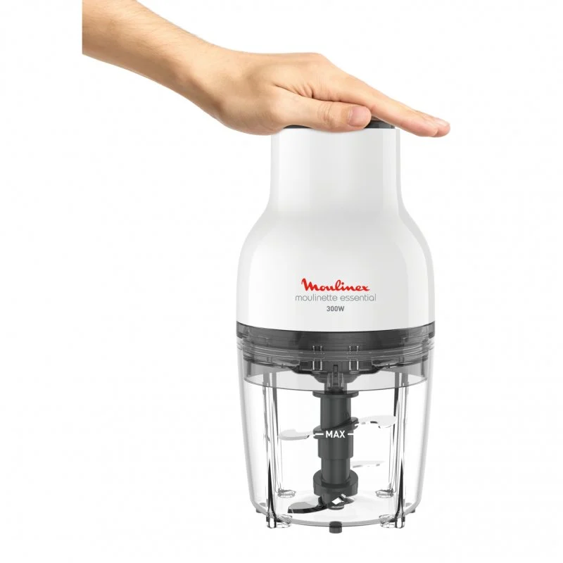 Detalle 2 de Moulinex Moulinette Essential DJ520110: picadora 3 en 1 de 300 W para uso diario