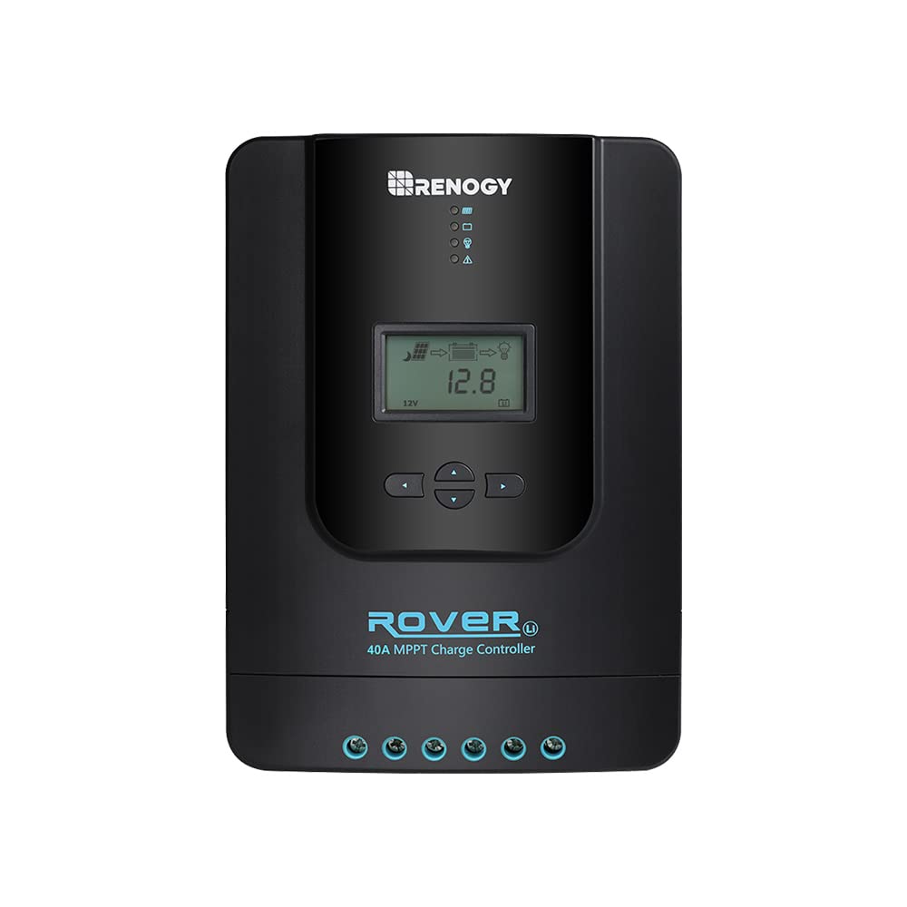 Detalle de Renogy Rover 40A MPPT Solar Charge Controller ⚡