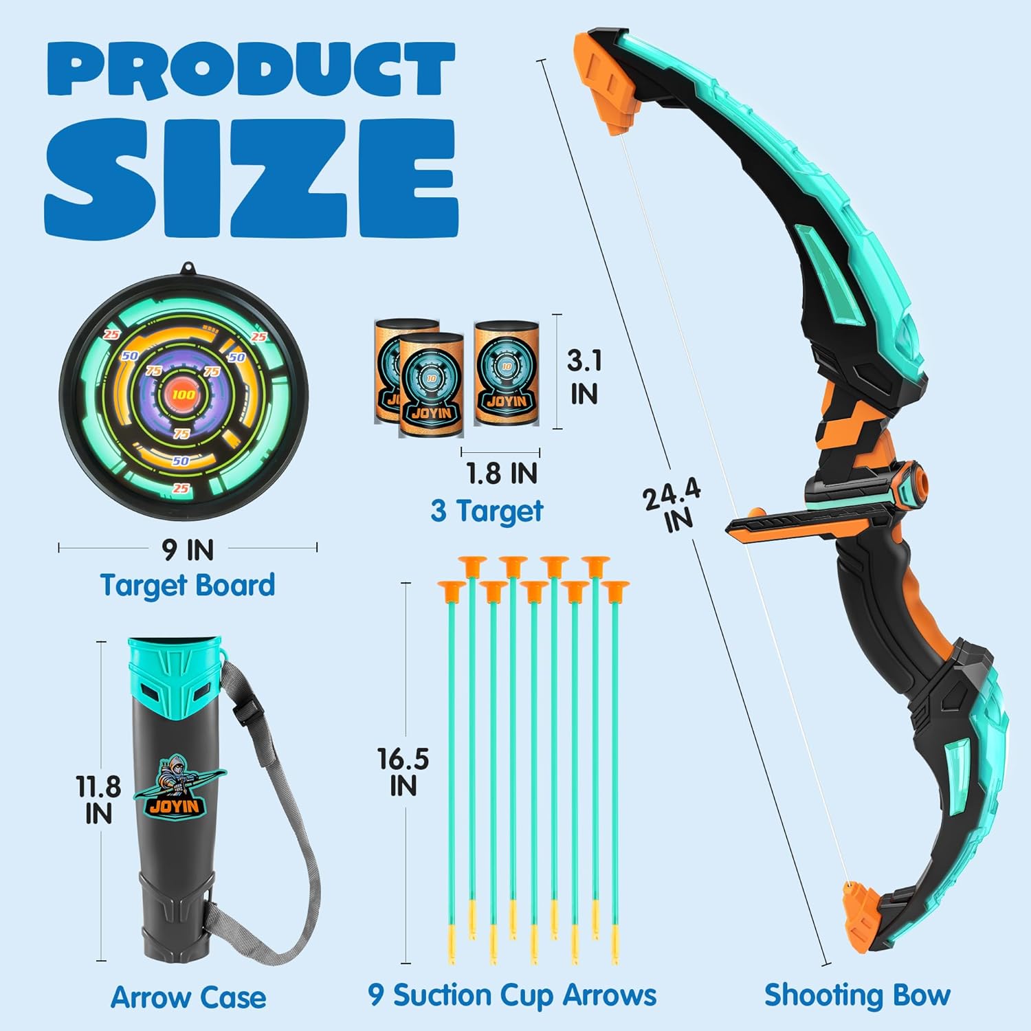 Thumbnail 5 de JOYIN Kids Bow and Arrow Set 6-12
