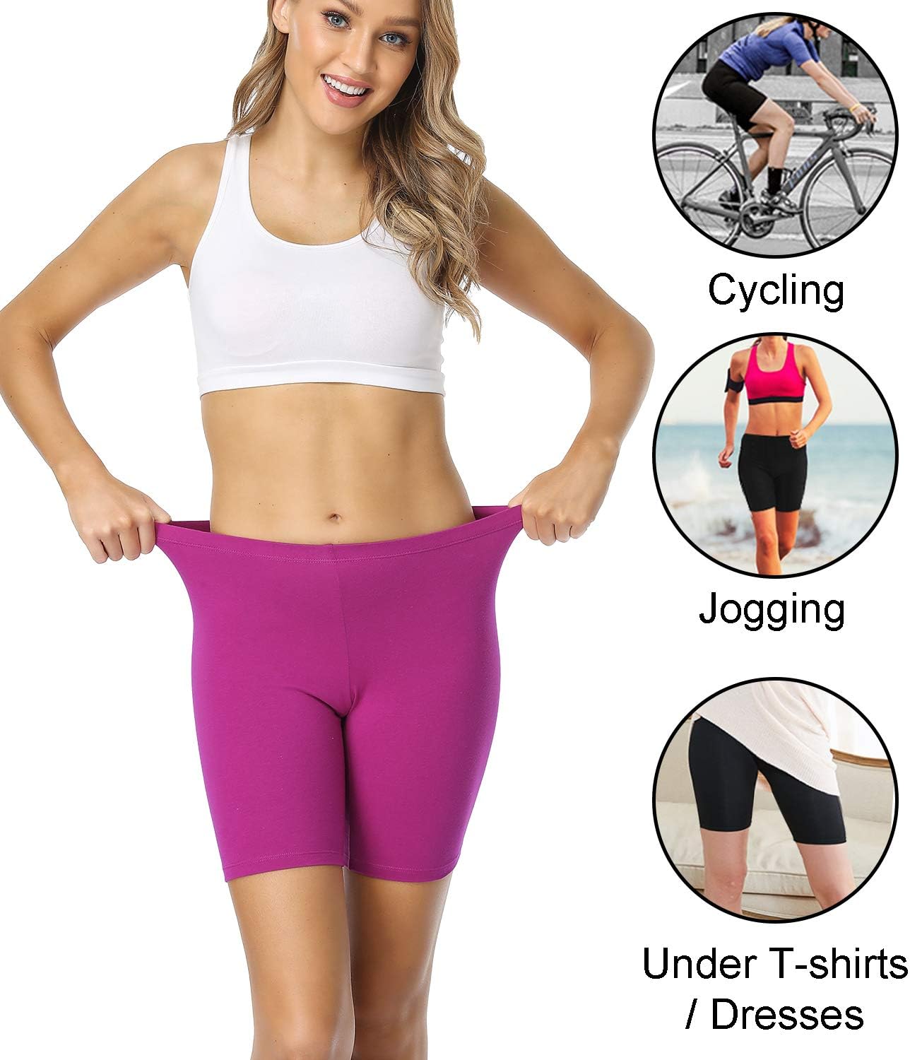 Detalle 2 de wirarpa Anti chafing shorts, 4 pack
