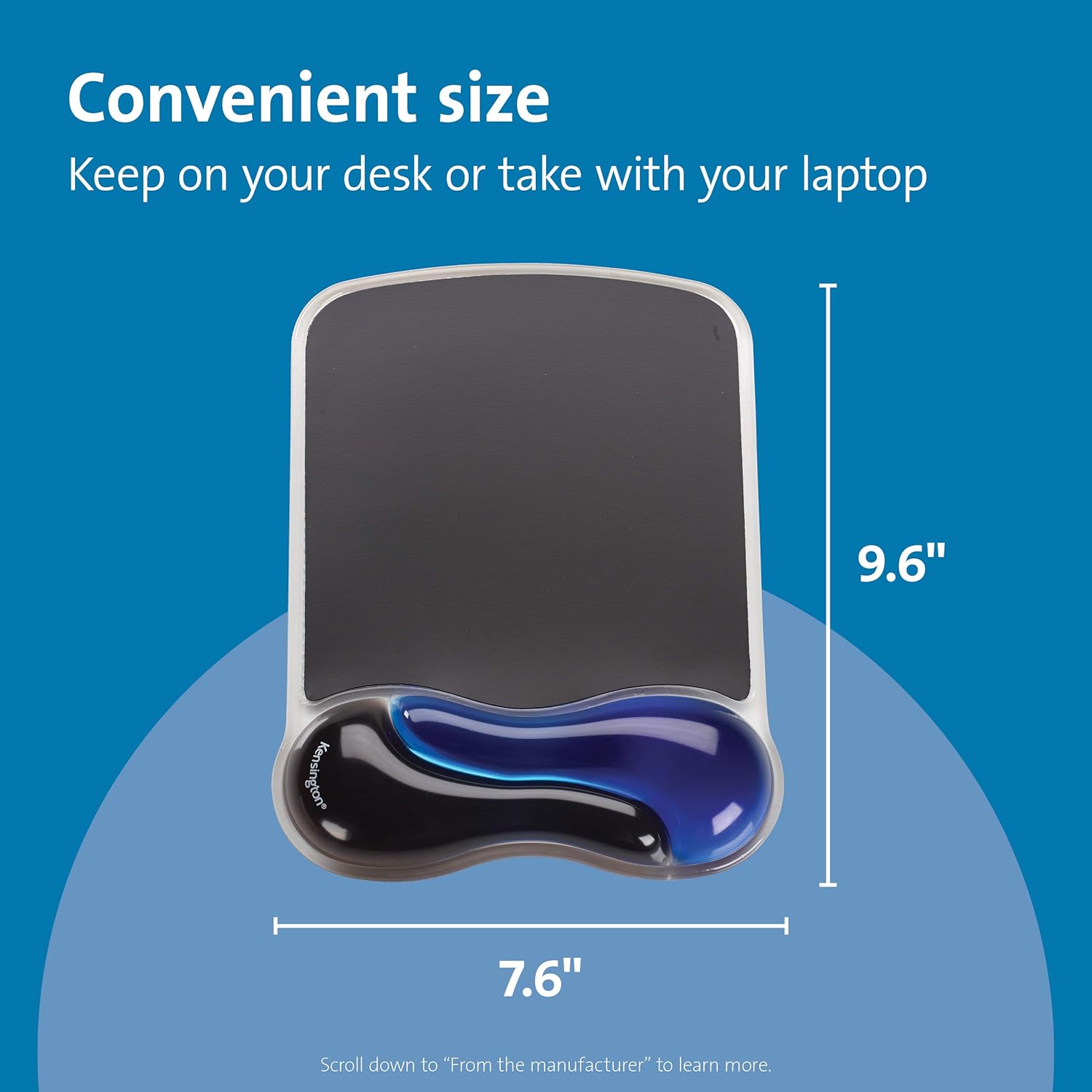 Thumbnail 1 de Kensington 62401 Mouse Pad Ergonomico