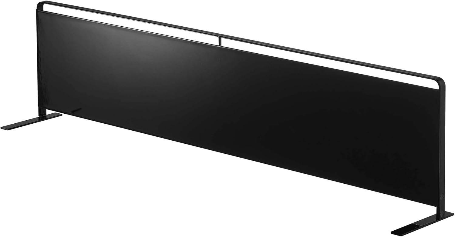 Detalle de 山崎実業 tower 5127 自立式スチールパネル 横型 ブラック 幅84cm マグネット収納対応