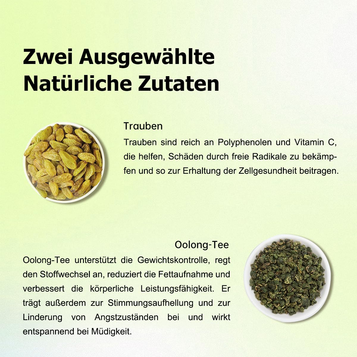Thumbnail 1 de HANFANGLING Trauben Oolong Tee –Natürlicher Traubentee mit Tieguanyin-Essenz