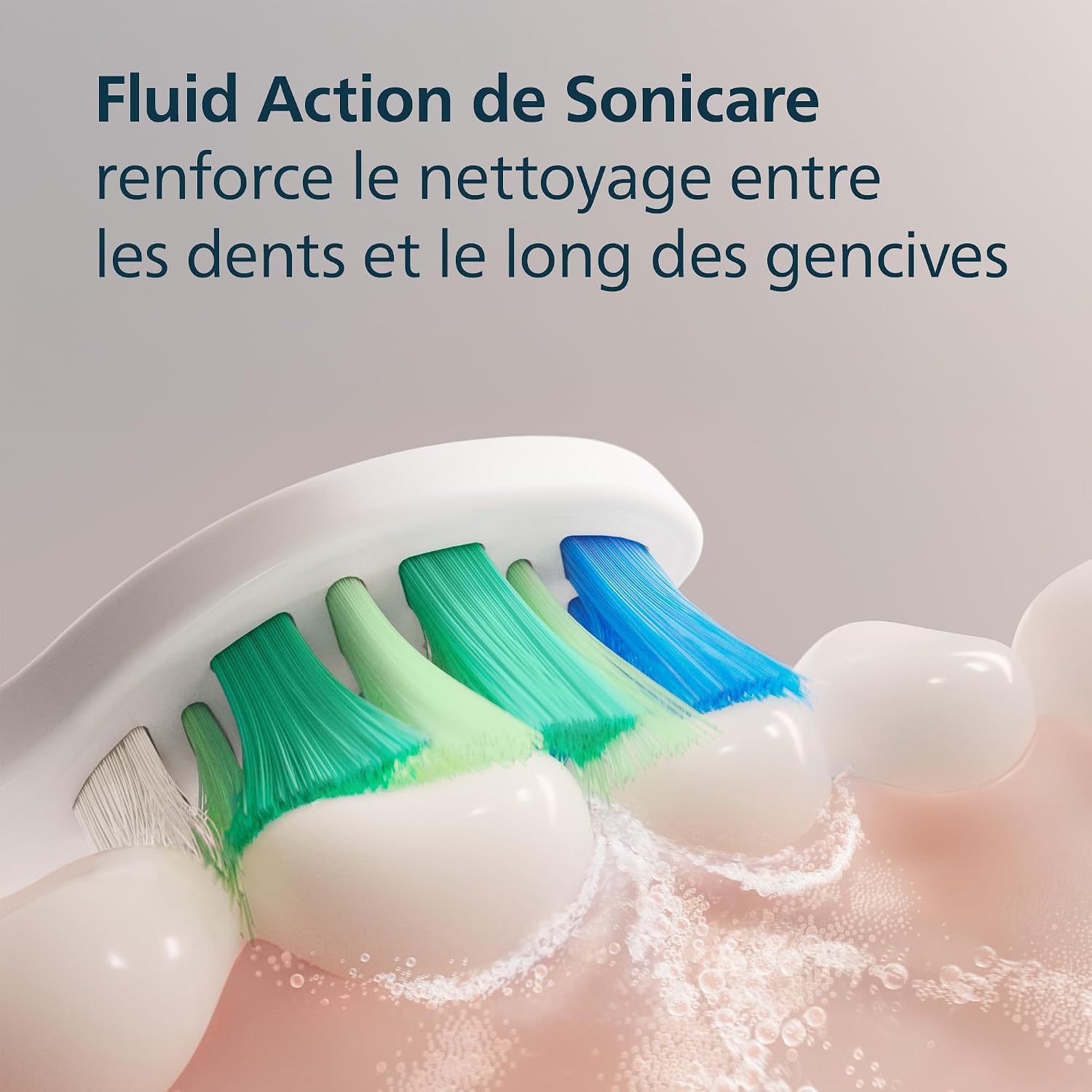 Detalle de Philips Sonicare InterCare – 8 têtes de brosse interchangeables HX9008/87 (blanc)