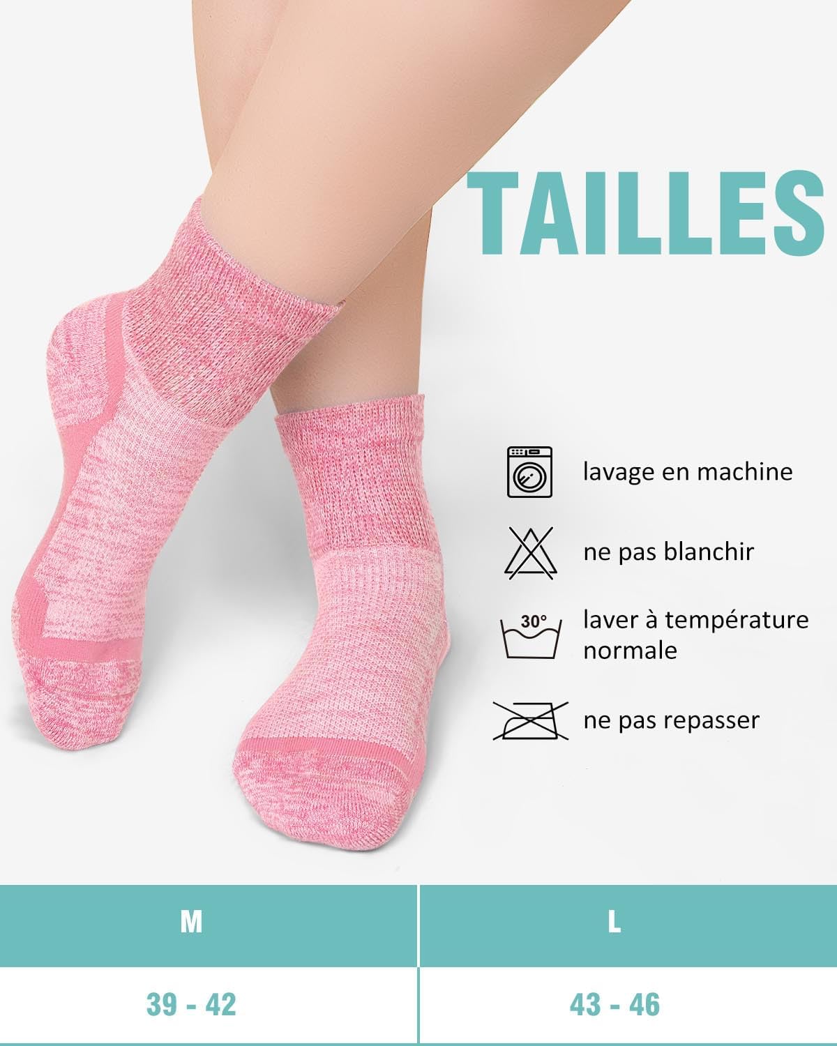 Thumbnail 5 de ZFSOCK Chaussettes Diabétiques 30 cm