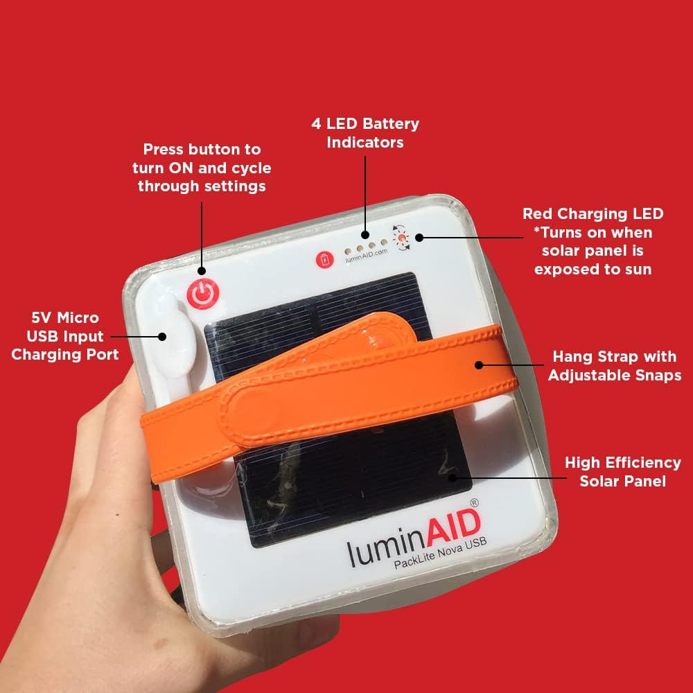 Thumbnail 5 de LuminAID Solar Camping Lantern 1-pack 🏕