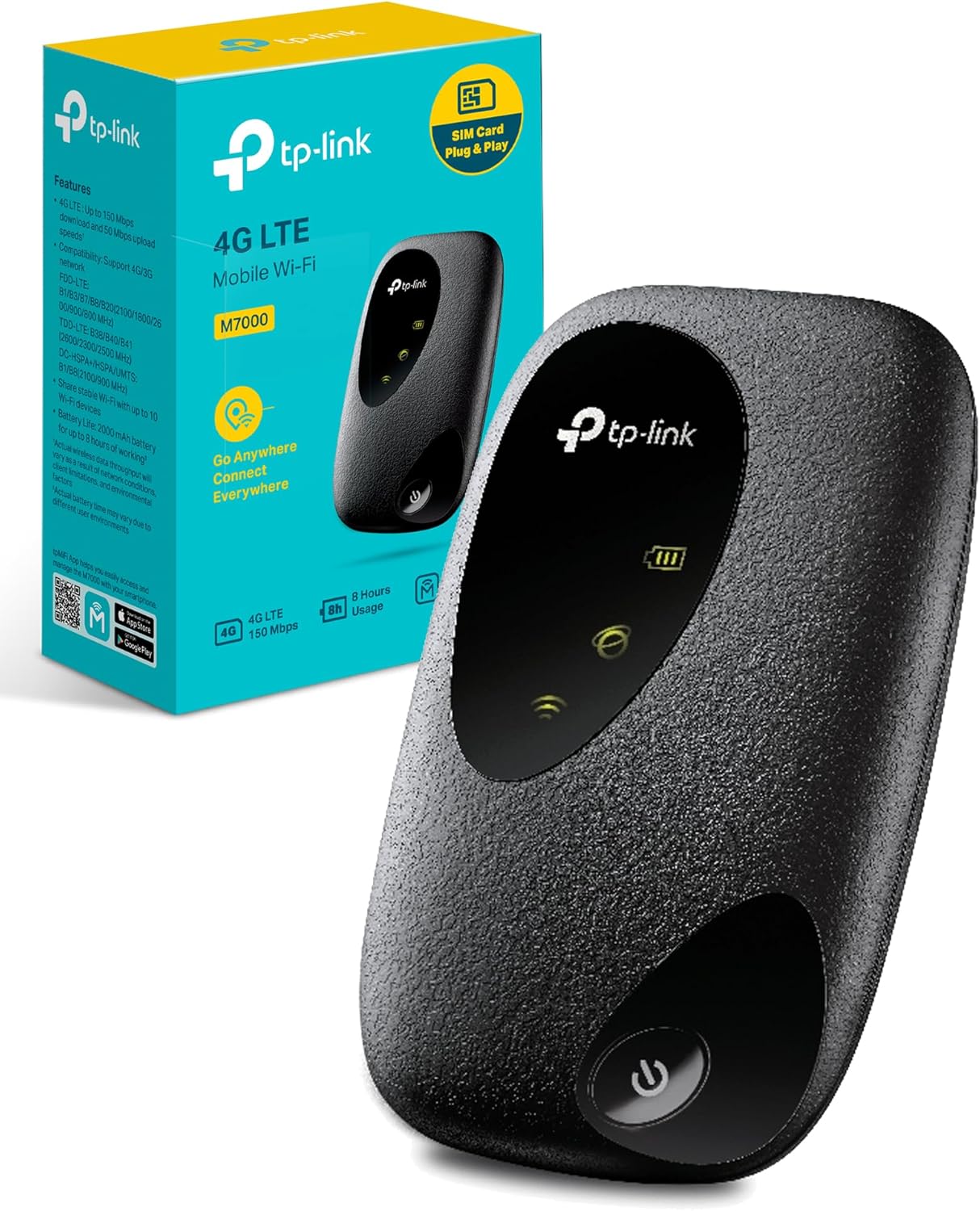 TP-Link M7000 4G MiFi 2000 mAh 📶