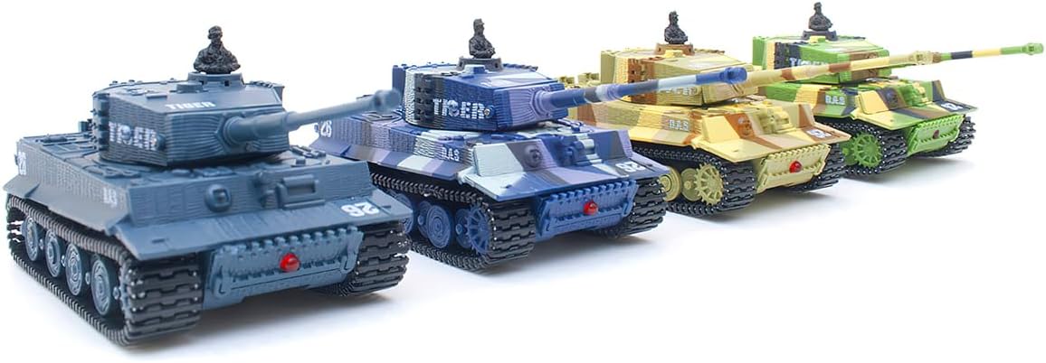 Thumbnail 6 de GOODS+GADGETS® Tiger I RC-stridsvagn i skala 1:72 med roterande torn, ljud och ljus