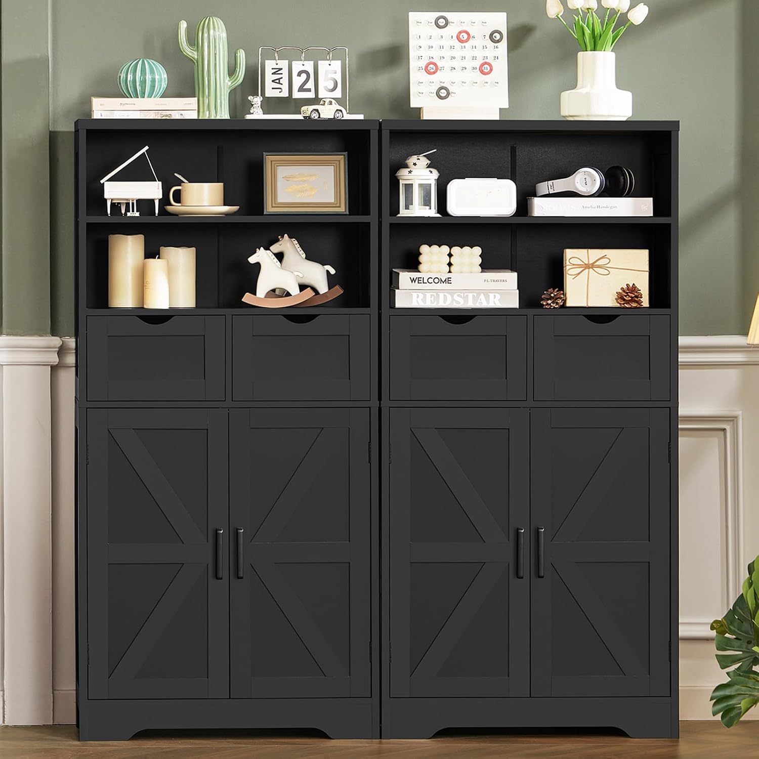 Thumbnail 6 de TEENFON Storage Cabinet, 49.6-Inch Tall