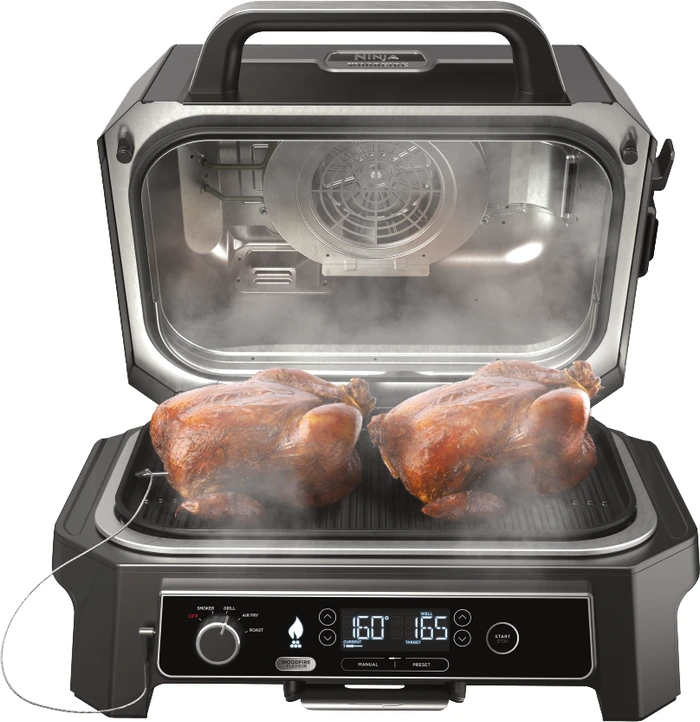 Thumbnail 14 de Ninja Woodfire Elektrogrill Grill & Smoker OG850EU Starterset