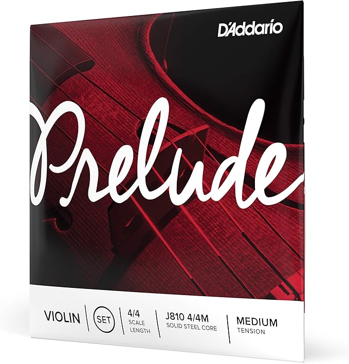 D'Addario Prelude, Juego de cuerdas para violín 4/4 🎻