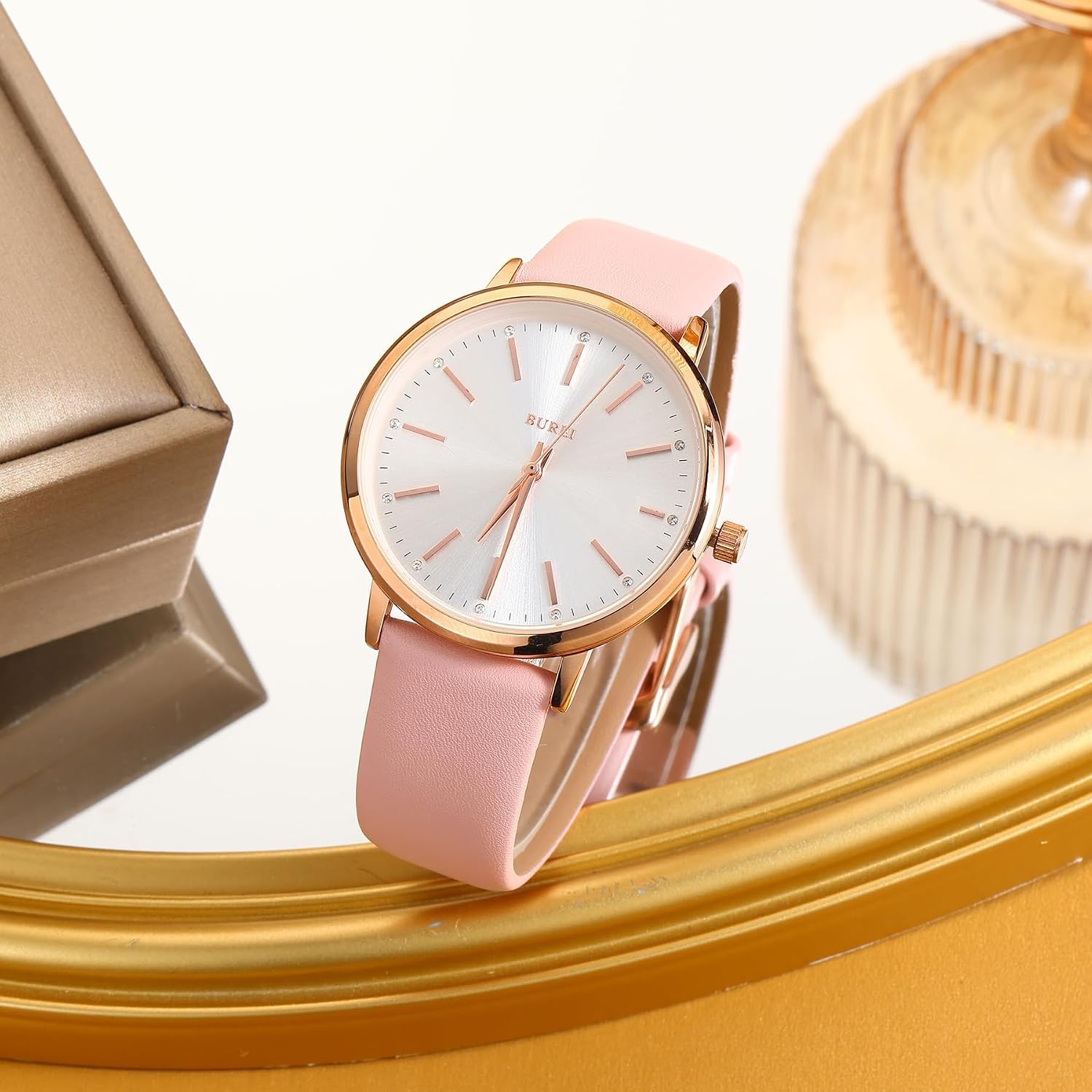 Thumbnail 1 de BUREI reloj minimalista para mujer