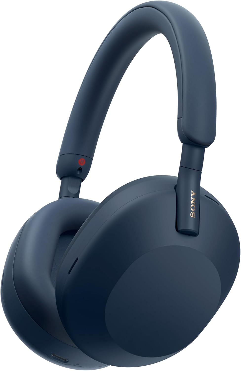 Detalle de Sony wireless noise-canceling headphones Midnight Blue