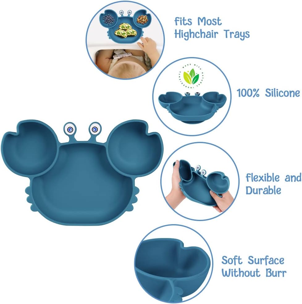 Detalle de Vicloon piatto bambini in silicone