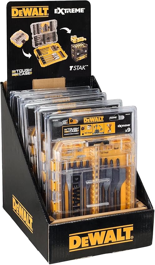 Thumbnail 1 de DEWALT DT70751-QZ Kit 9 brocas pala Ø 2–32 mm para madera 🛠️