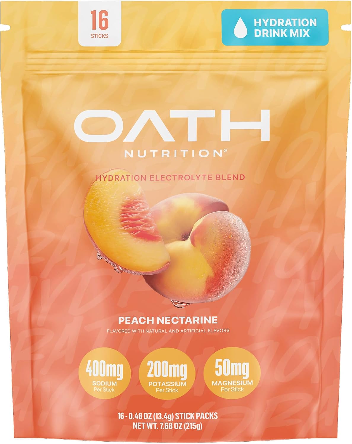 Oath Nutrition Hydration Powder, 16 Packets