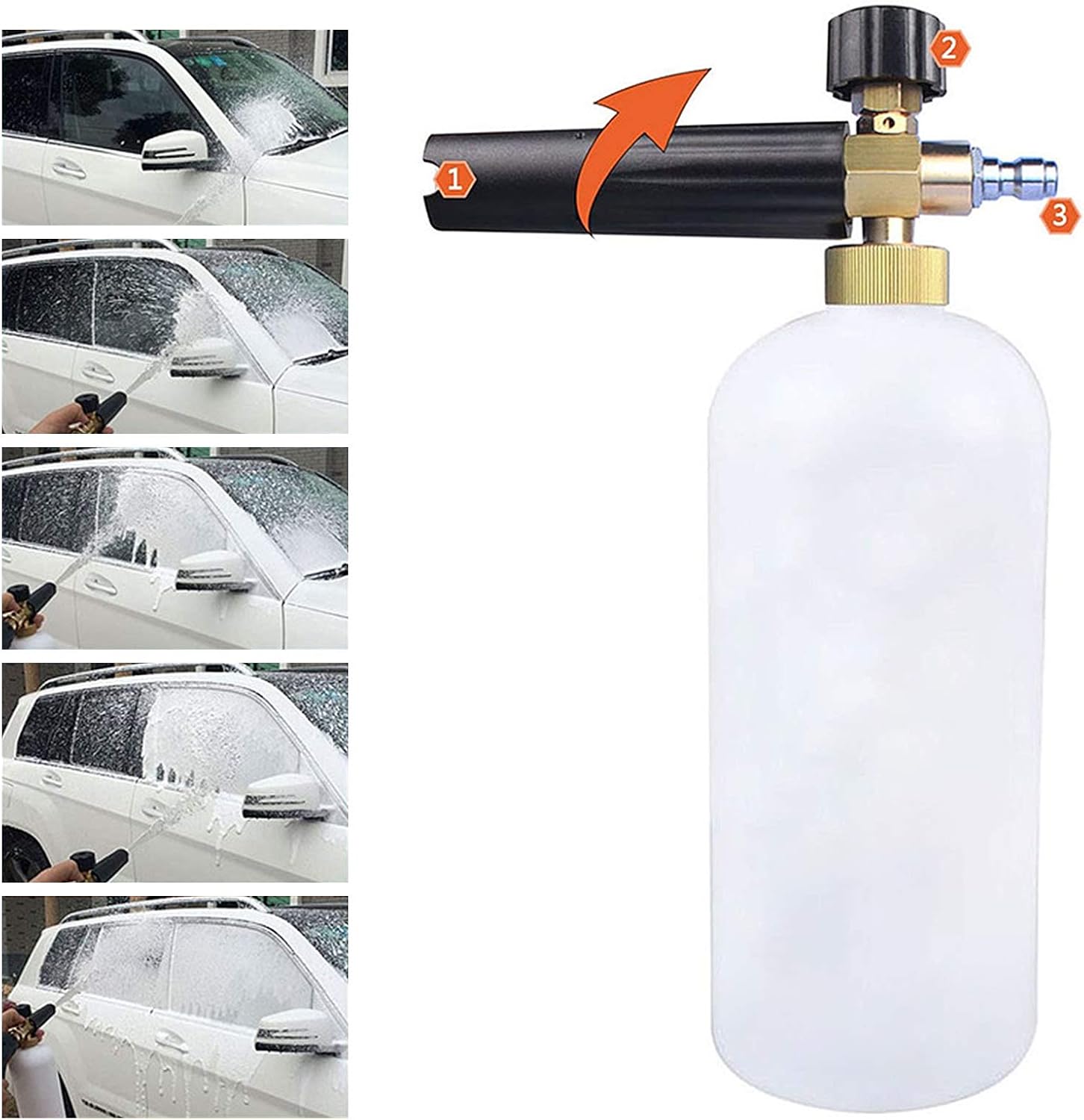 Thumbnail 5 de Cañón de espuma para lavadora a presión 1 L