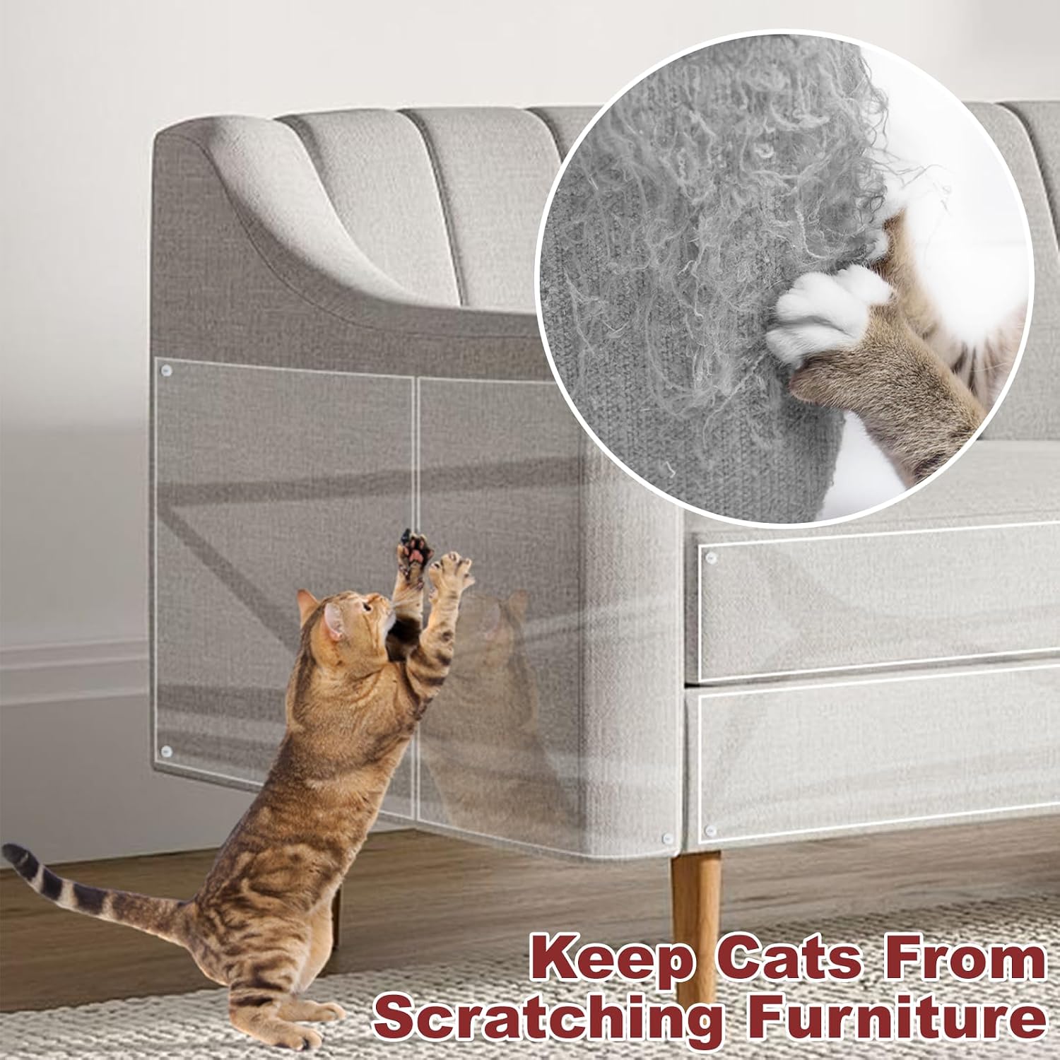 Thumbnail 3 de Cat Scratch Furniture Protector 10-Pack