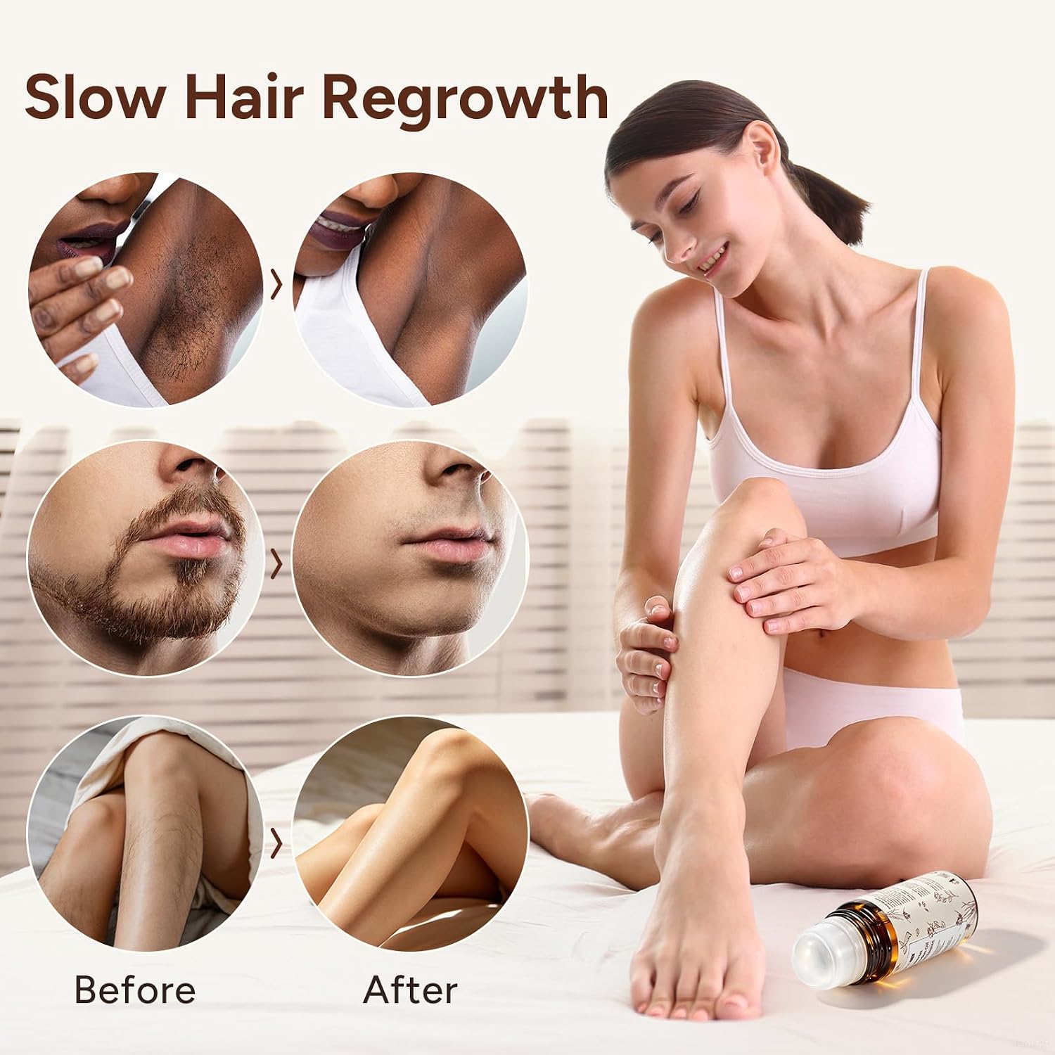 Thumbnail 6 de KQUFTQML Hair Removal Serum Roll-On, 2.02 Oz