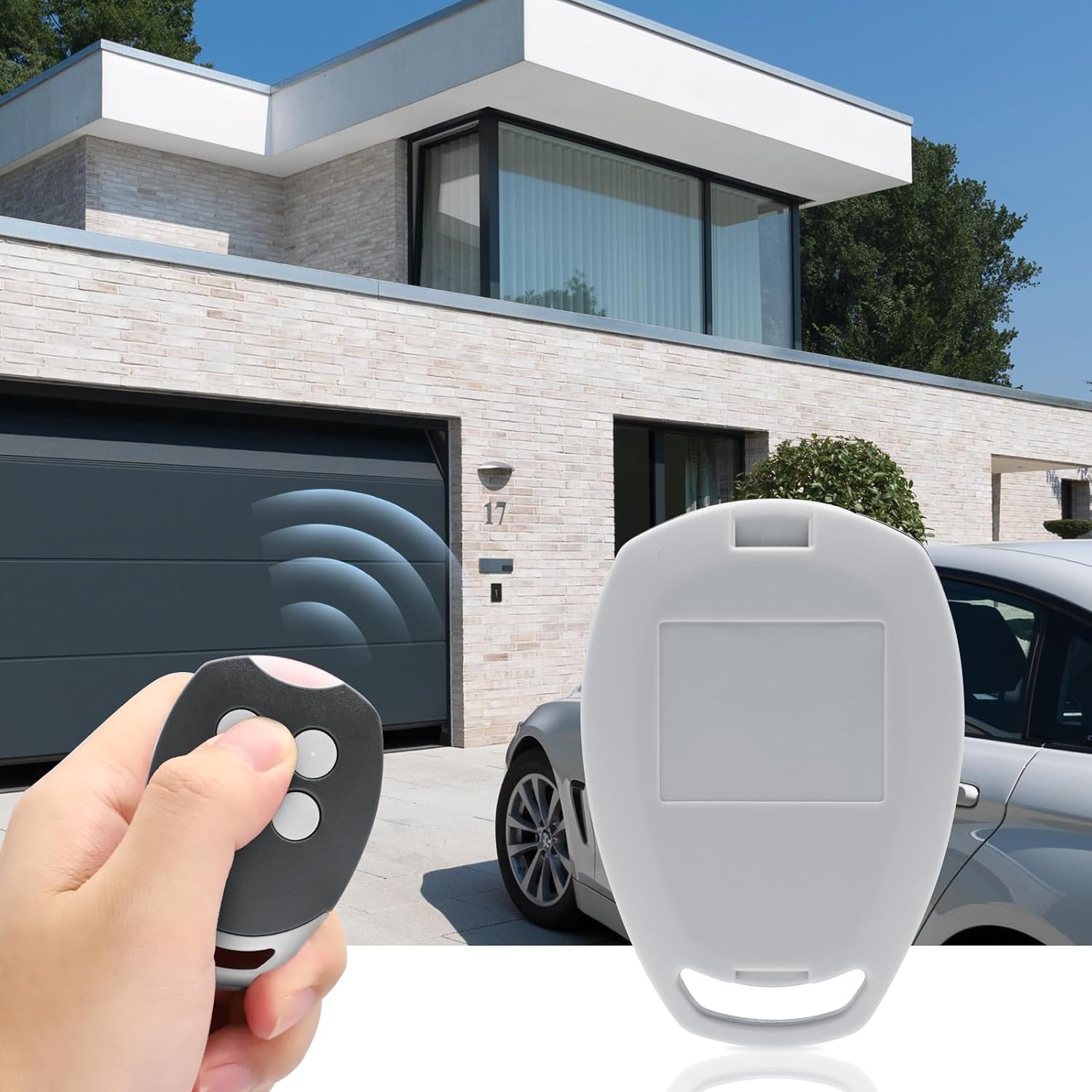Detalle de Ditec Telecomando di ricambio 433,92 MHz - 4 canali, compatibile con GOL4, BIXLG4, BIXLP2 e BIXLS2