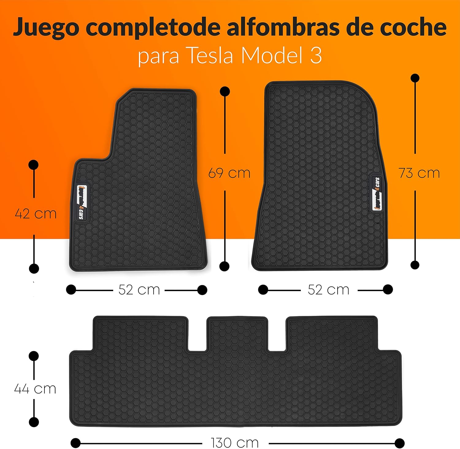 Thumbnail 2 de Upgrade4cars Alfombrillas Tesla Model 3