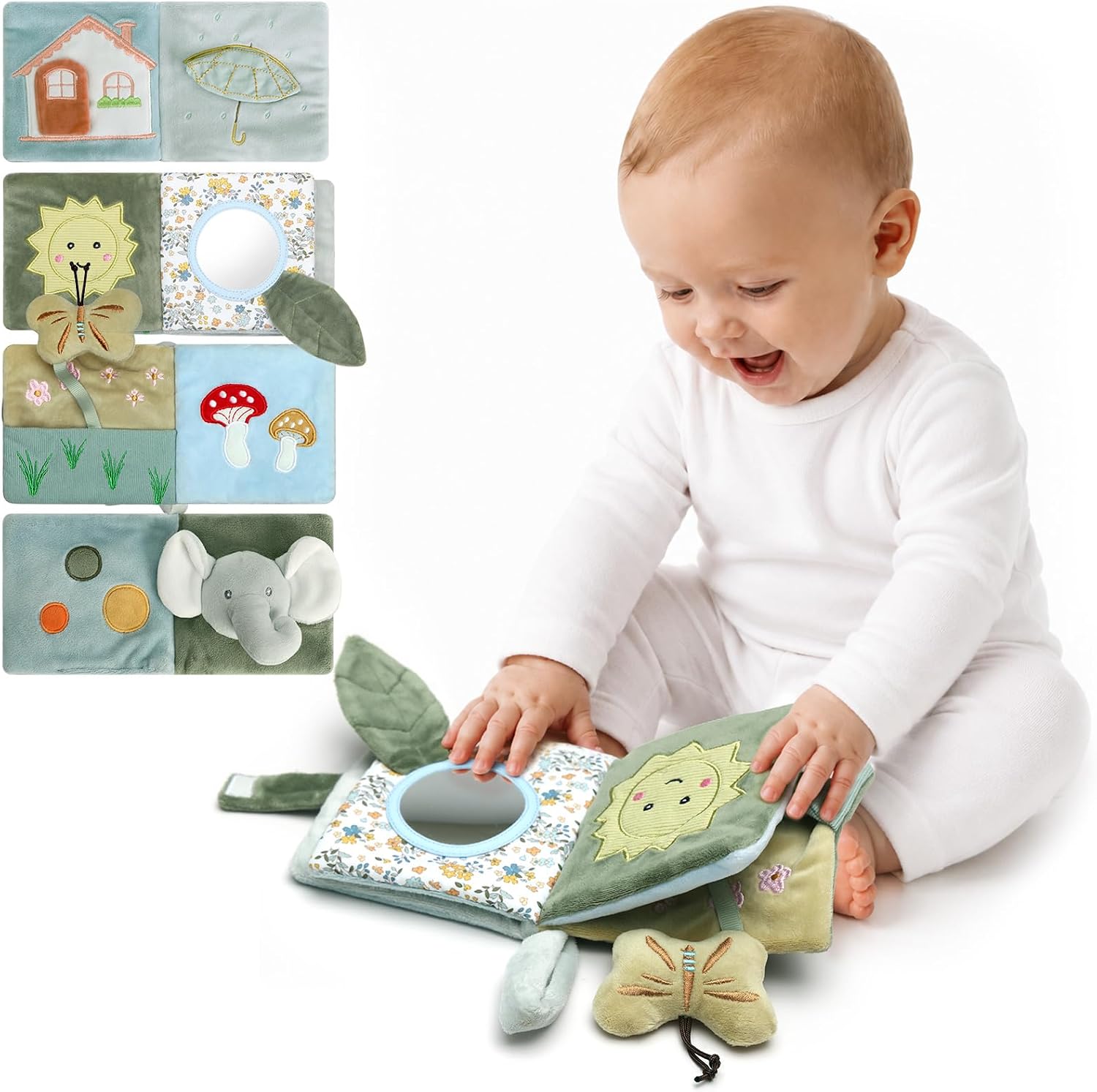 Detalle de haakaa Soft Baby Book, 0m+