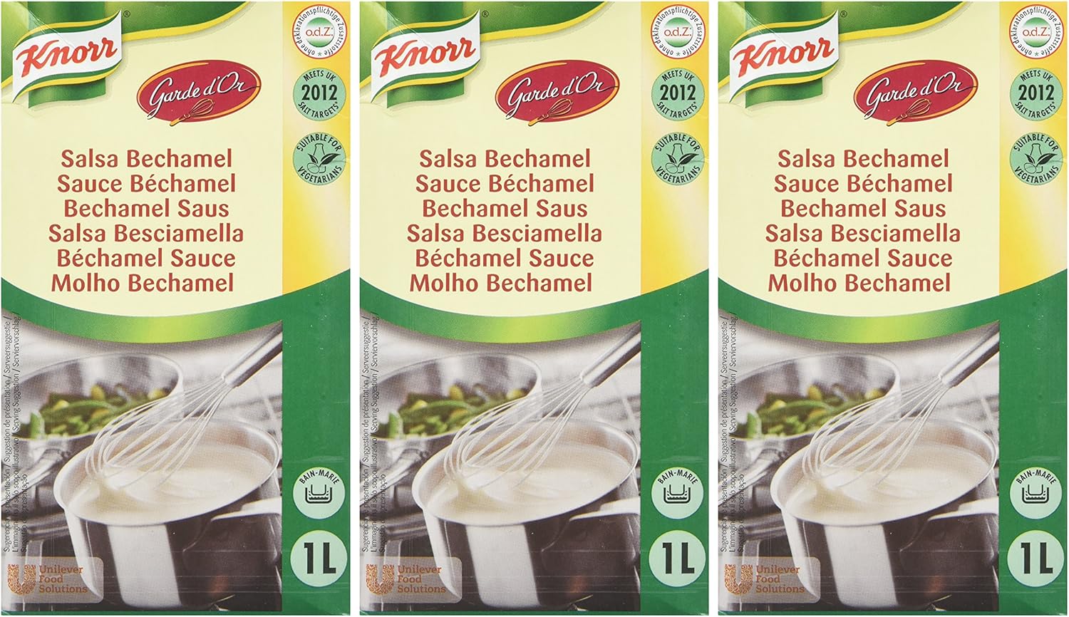 Thumbnail 6 de Knorr Garde d'or Sauce Béchamel 1l – Lot de 3, prêt à l’emploi