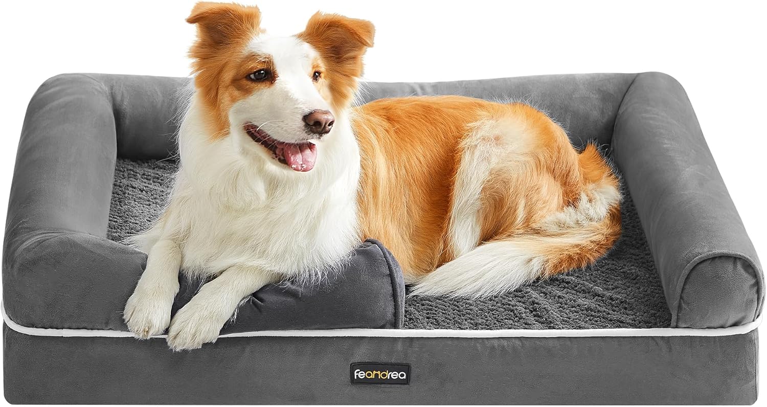 Detalle de Feandrea Orthopedic Dog Bed 91 x 68 x 18 cm
