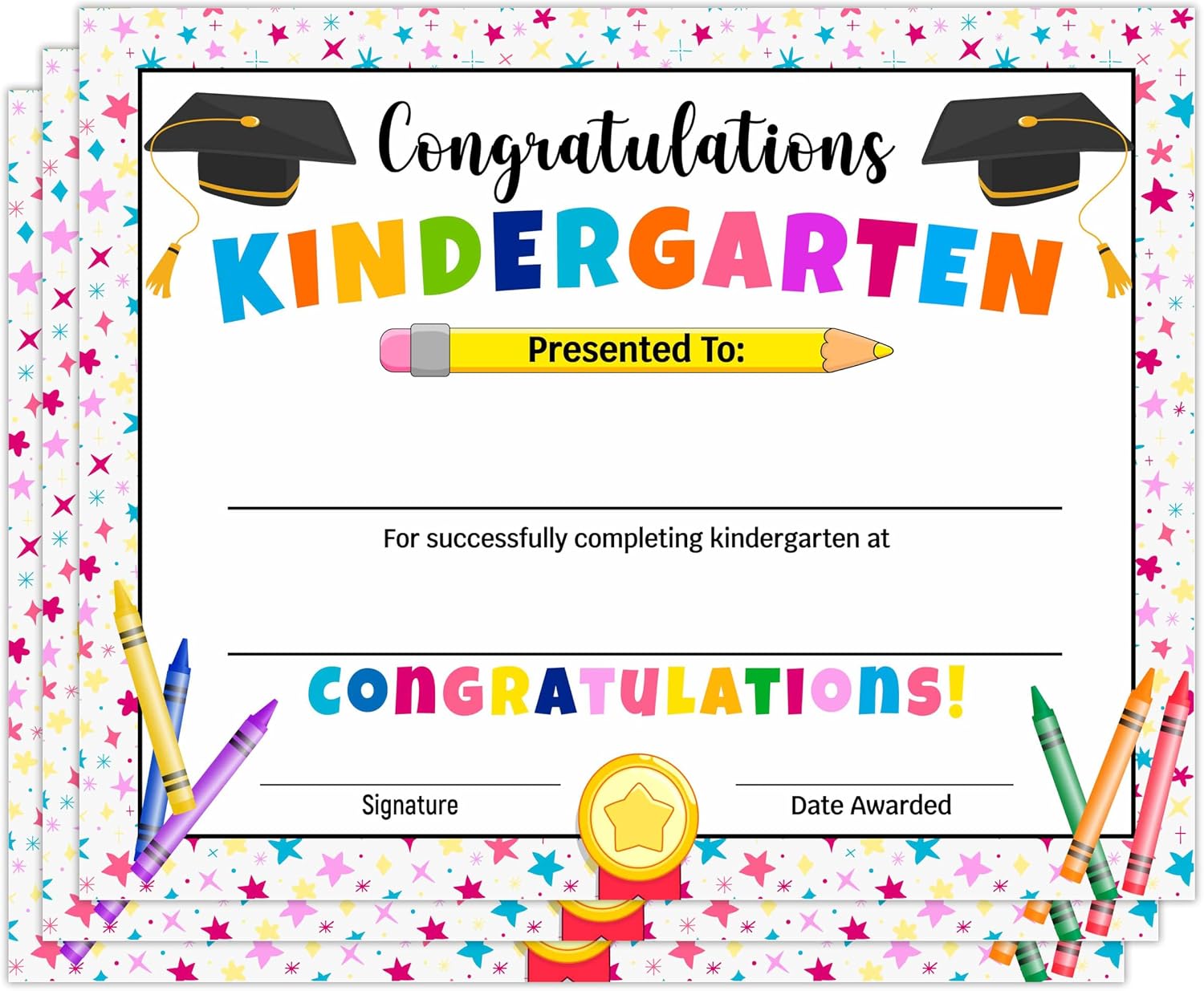 Detalle de Graduation Certificate Set of 25