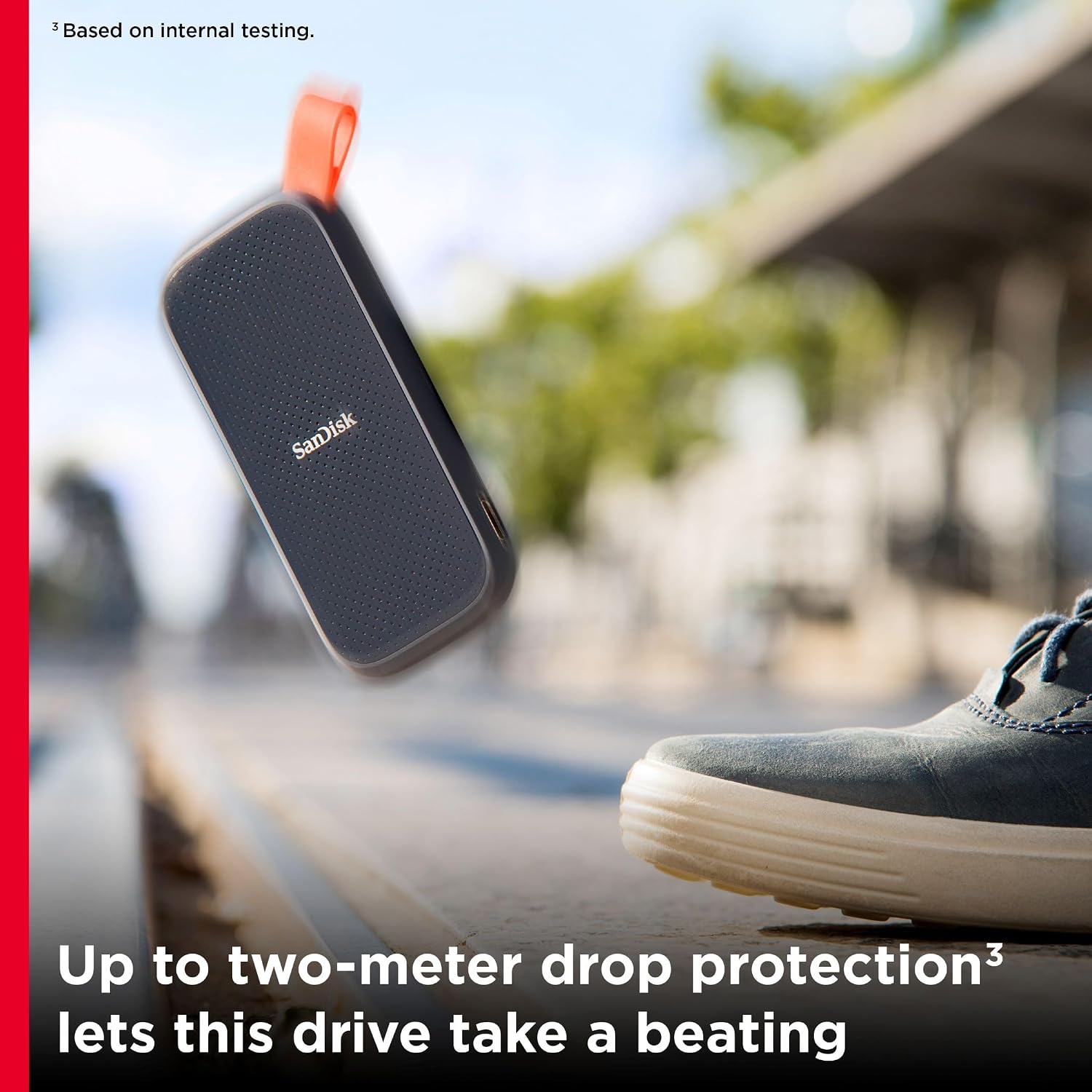 Thumbnail 4 de SanDisk Portable SSD 2TB (Old Model) – Reliable 800MB/s Read Speeds, Black