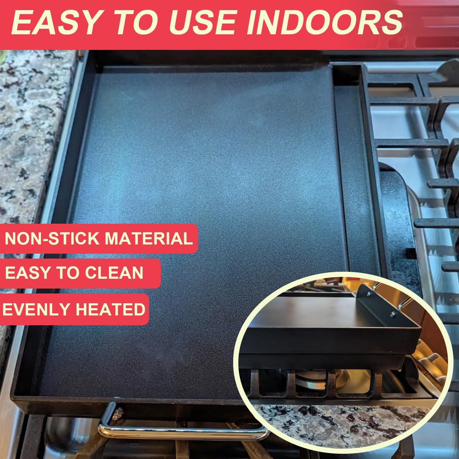 Detalle de Universal Griddle Insert, 17 x 13 in