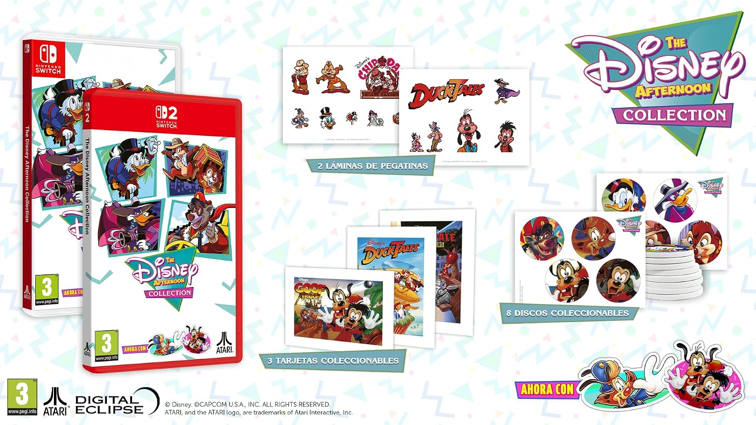 Detalle 2 de The Disney Afternoon Collection - Switch 2 (Edición física) de Atari