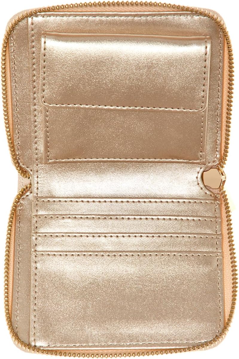 Detalle de Guess Portafoglio uomo/donna con hardware dorato lucido, interno con tasche e slot